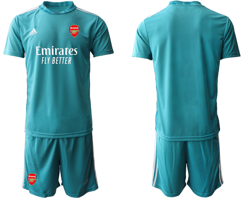 Men 2020-2021 club Arsenal blue goalkeeper  Soccer Jerseys1->arsenal jersey->Soccer Club Jersey